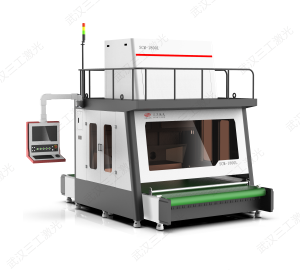 超大幅面服裝面料激光燒花機